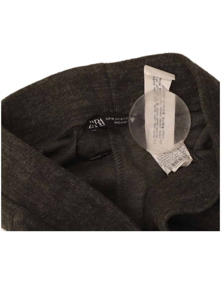 Zara træningsdragt bukser til kvinder UK 12 Medium Grey Flecked Bomuld