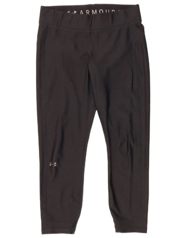 Under Armour Womens Leggings UK 16 Large Black