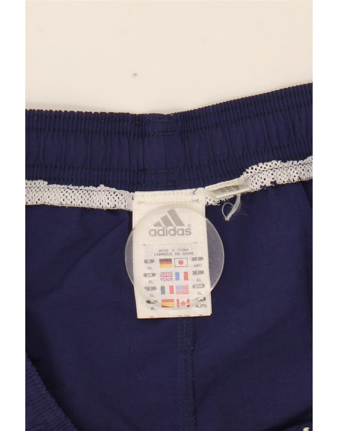 ADIDAS badeshorts til mænd XL marineblå nylon