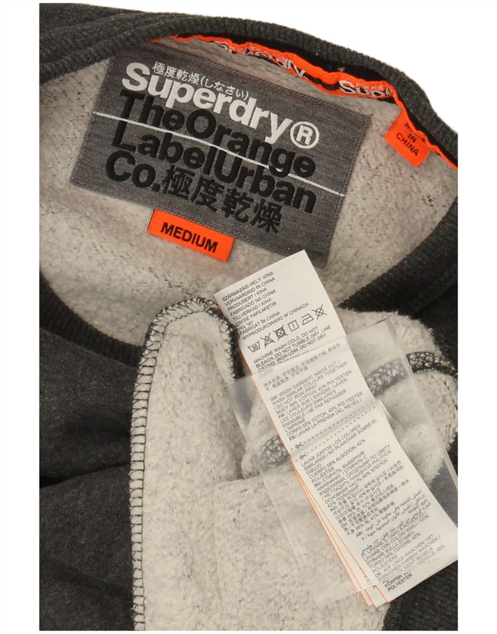 Superdry Sweatshirt til mænd Medium Grå Camouflage Bomuld