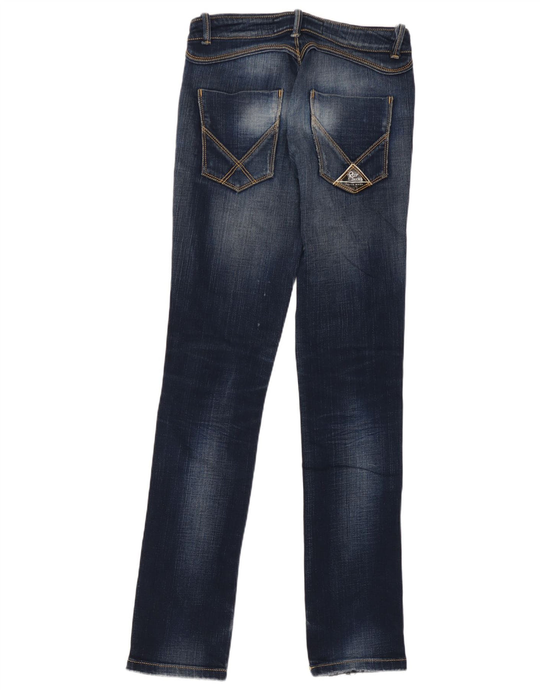 Roy Rogers Dame Slim Jeans W25 L33 Marineblå