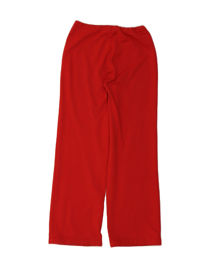 ASICS Womens Tracksuit Trousers UK 14 Large Red Polyamide Vintage Asics and Second-Hand Asics from Messina Hembry 