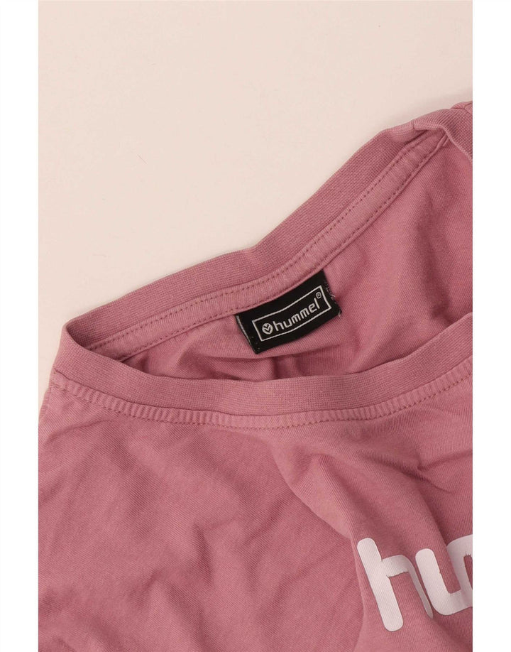 Hummel Herre Grafisk T-Shirt Top Stor Pink