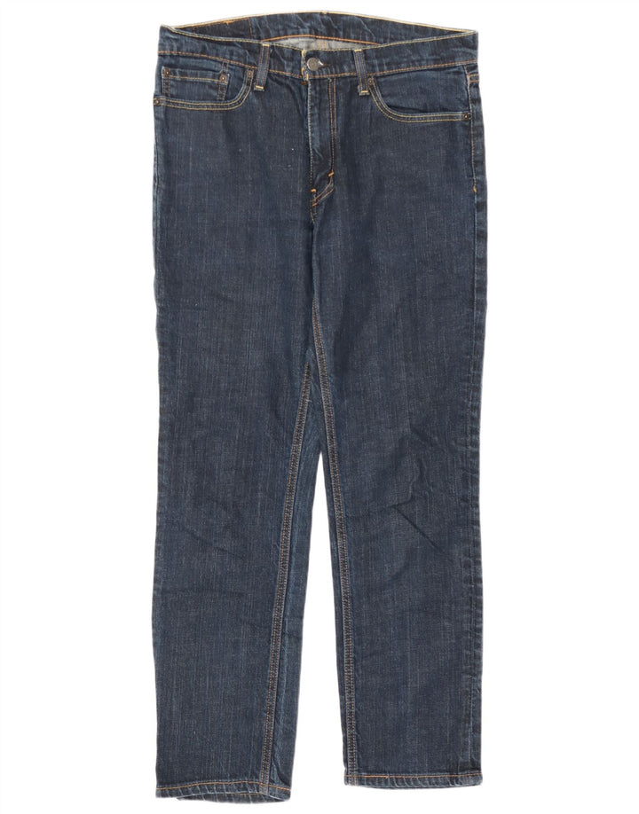 Levi's Herre 541 tilspidsede jeans W32 L27 blå bomuld