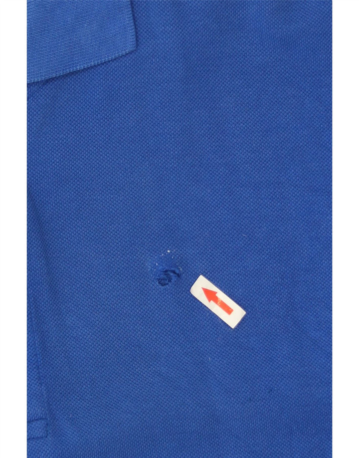Fila herre poloshirt XL blå bomuld