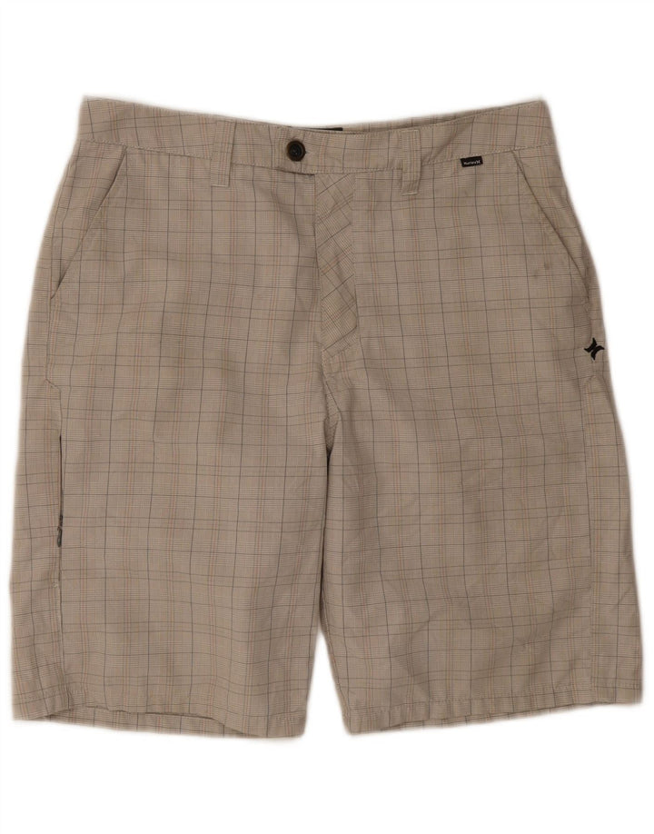 Hurley Herre Cargo Shorts W32 Medium Grey Ternet polyester