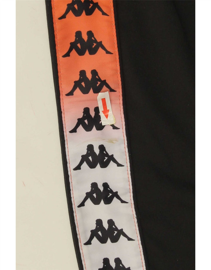 Kappa Herre grafisk træningsdragt Bukser Joggers Small Black Colourblock