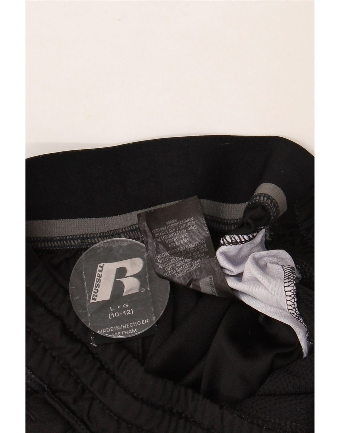 RUSSELL ATHLETIC Drenge Sportshorts 10-11 år Stor sort polyester