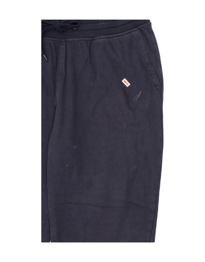 ORVIS Mens Tracksuit Trousers Joggers Large  Navy Blue Polyester Vintage Orvis and Second-Hand Orvis from Messina Hembry 