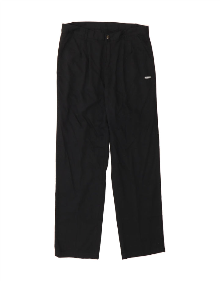 REEBOK Womens Pegged Chino Trousers Large W32 L32 Black Cotton Vintage Reebok and Second-Hand Reebok from Messina Hembry 