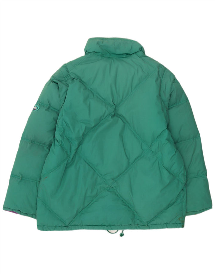 Diadora Herre Loose Fit Vendbar polstret jakke UK 40 Large Green Polyester