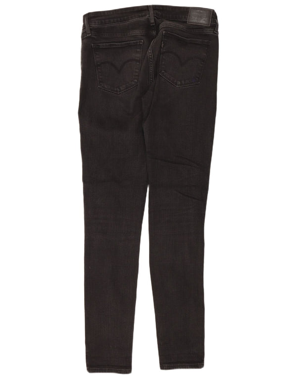 Levi's Dame 711 Skinny Jeans W28 L30 Sort Bomuld