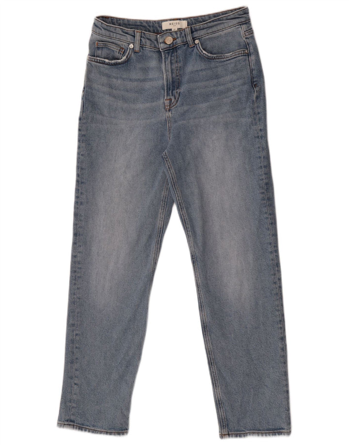 Reiss Dame Slim Jeans W28 L27 Blå Bomuld