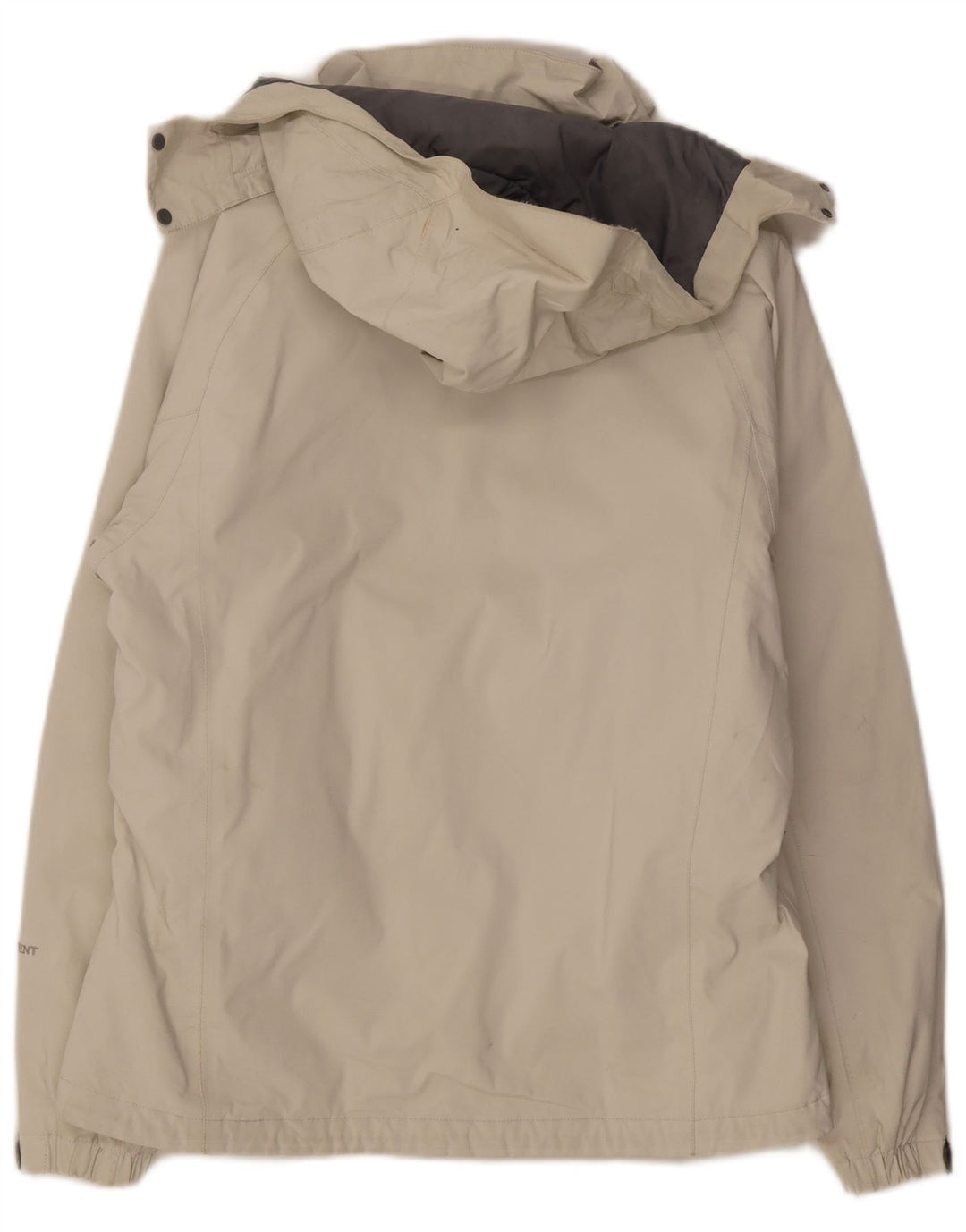 The North Face vindjakkejakke med hætte til kvinder UK 16 Large Off White