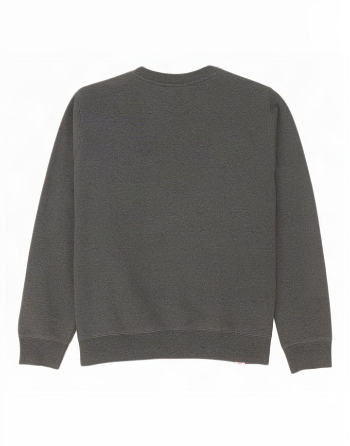 Dickies Herre Grafisk Sweatshirt Jumper Stor Grå Bomuld