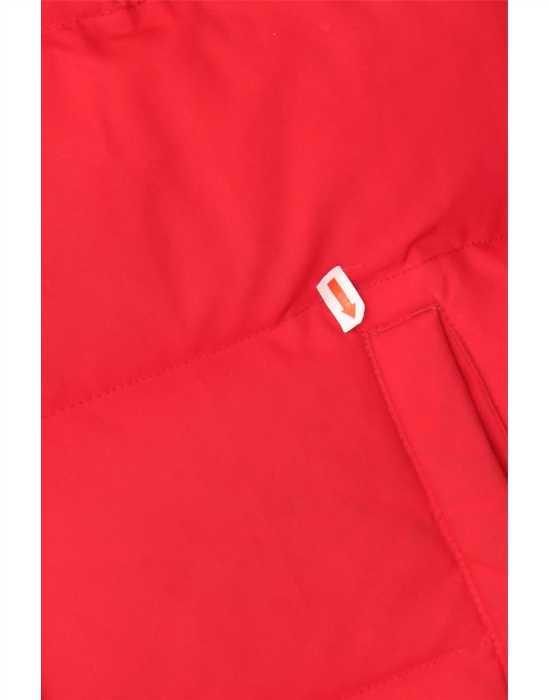 ELLESSE Womens Padded Gilet UK 12 Medium  Red Polyester