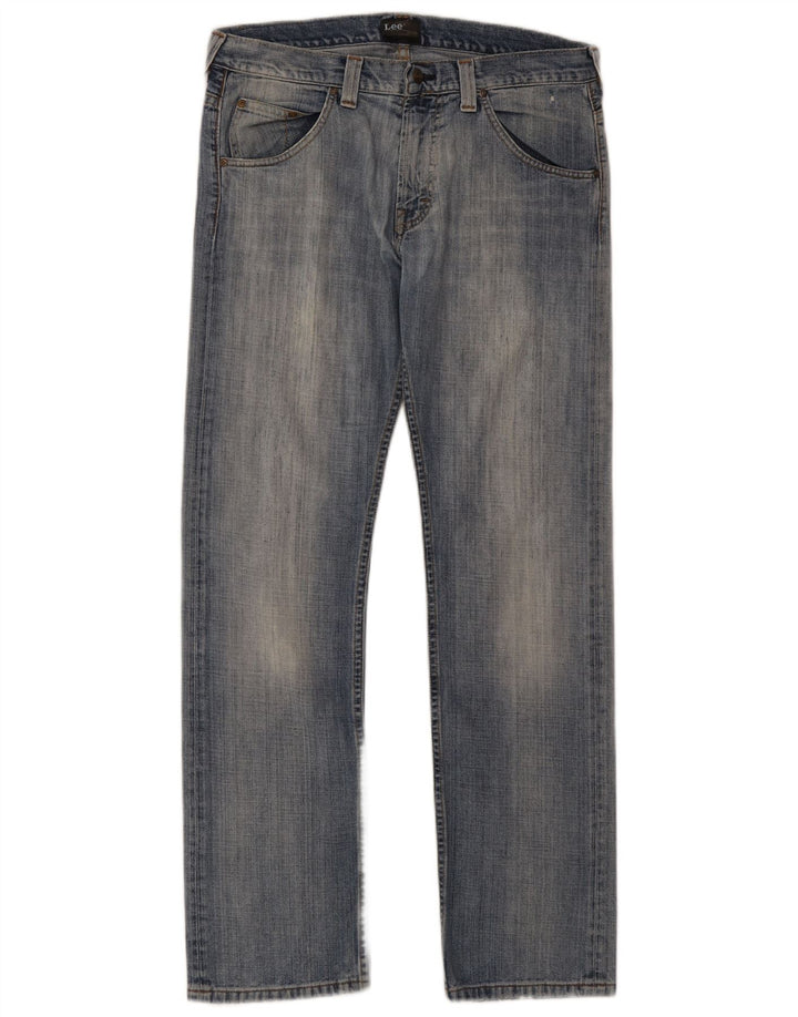 Lee Straight Jeans til mænd W34 L33 Blå