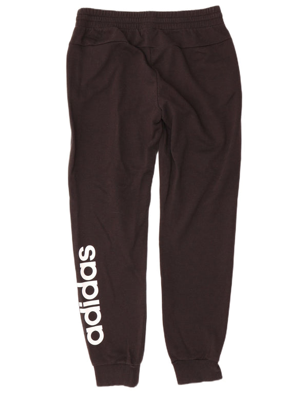 Adidas Graphic Tracksuit Bukser til kvinder Joggers UK 12/14 Medium Black