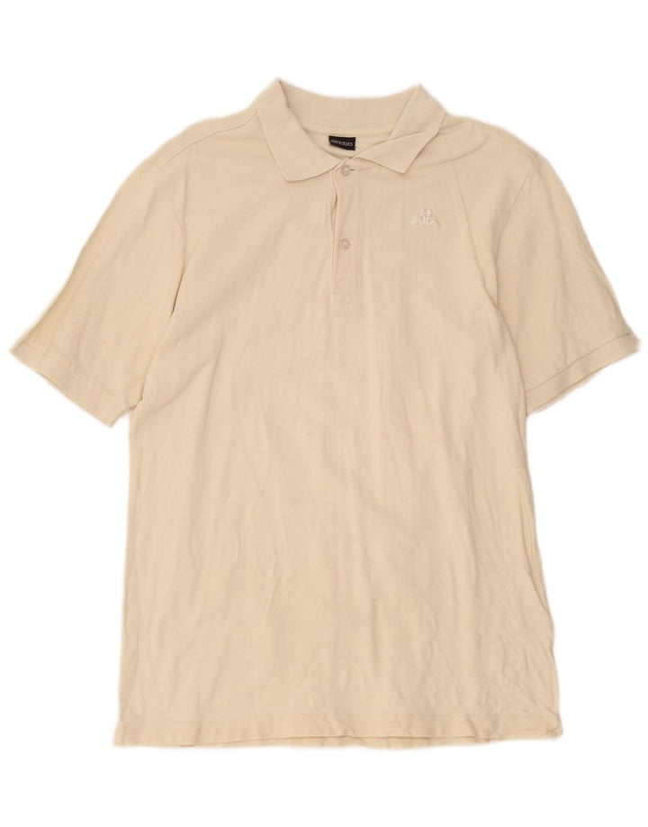 Kappa herre poloshirt Medium beige bomuld