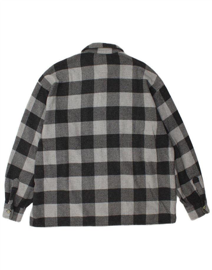 Rifle Herre Lumberjack Flanell Shirt 2XL Grå Gingham