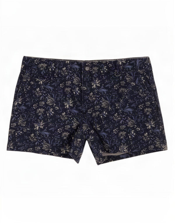 Gap Dame Chino Shorts US 12 Large W36 Navy Blue Bomuld