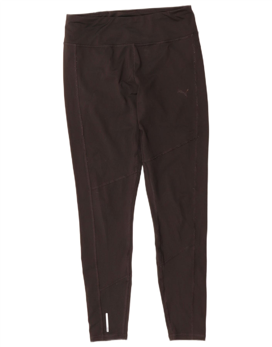 PUMA Womens Leggings UK 14 Large Black Polyester
