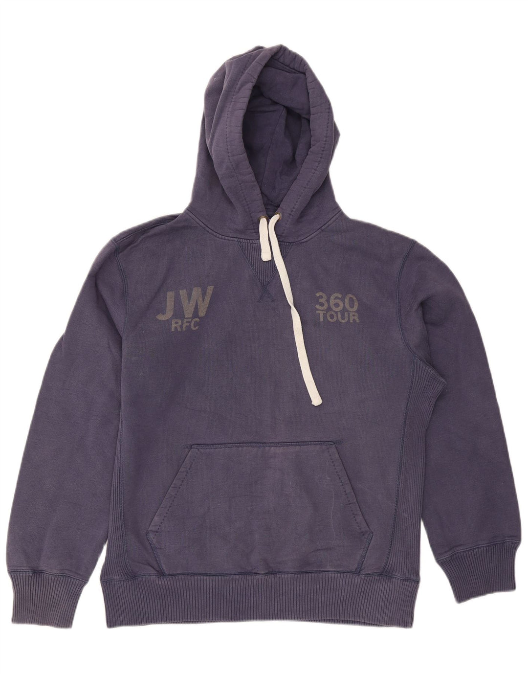 Jack Wills Grafisk hættetrøje til mænd mellem marineblå bomuld