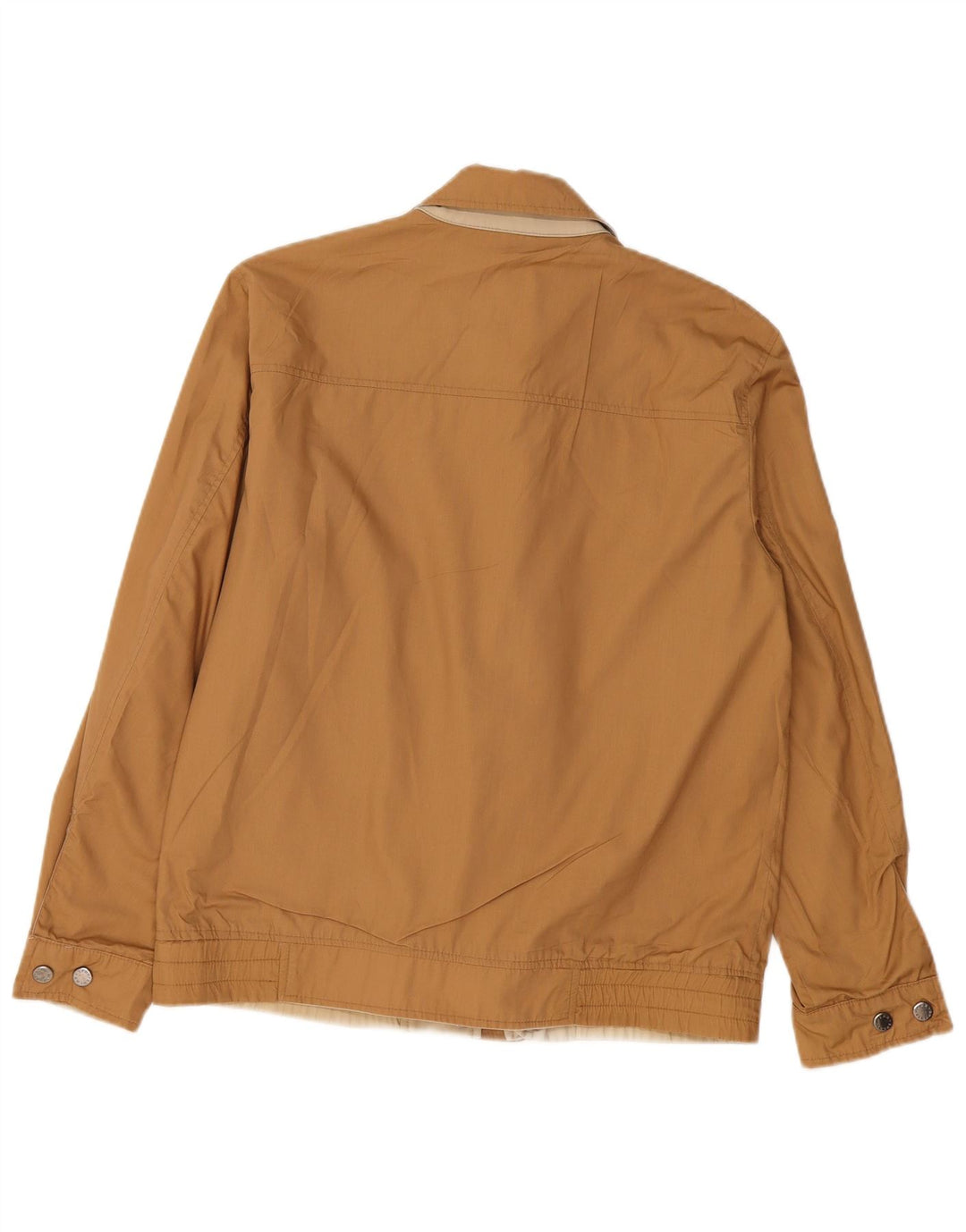 VINTAGE Mens Bomber Jacket UK 38 Medium Beige