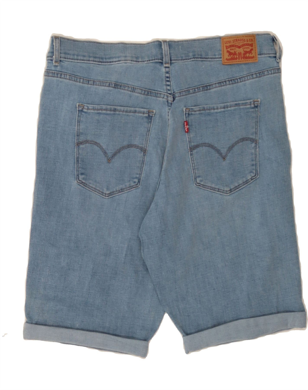 LEVI'S Womens Denim Shorts W31 Medium  Blue Cotton Vintage Levi's and Second-Hand Levi's from Messina Hembry 