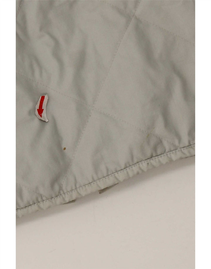 Fila Pige Quiltet Jakke 13-14 År Grå Polyester