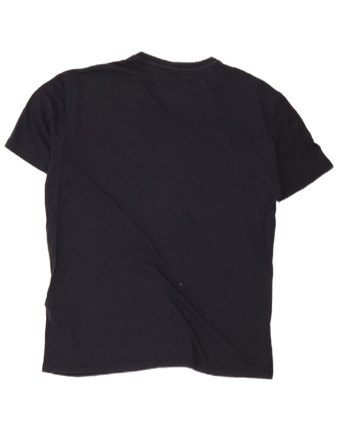 Armani Jeans Herre T-Shirt Top Stor Marineblå Bomuld