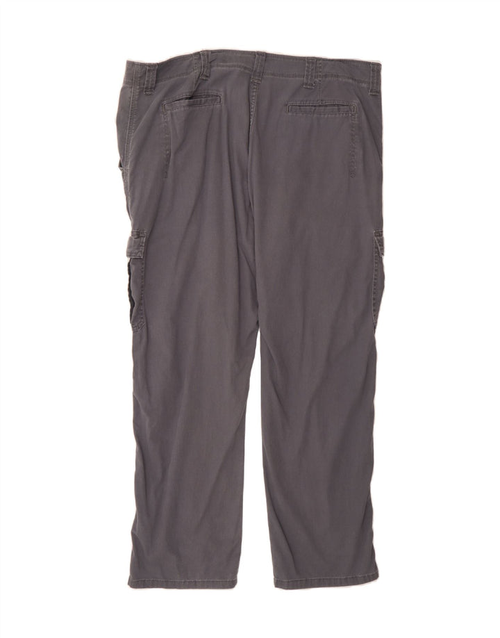 WRANGLER Mens Relaxed Fit Cargo Trousers W42 L28 Grey Vintage Wrangler and Second-Hand Wrangler from Messina Hembry 