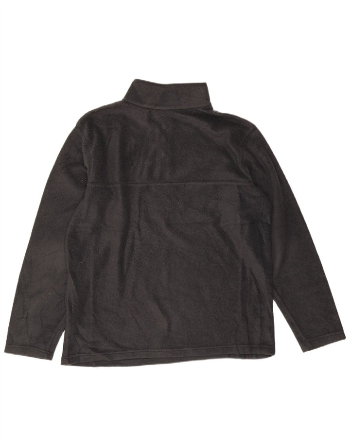 Columbia Herre Button Neck Fleece Jumper Stor Grå Polyester