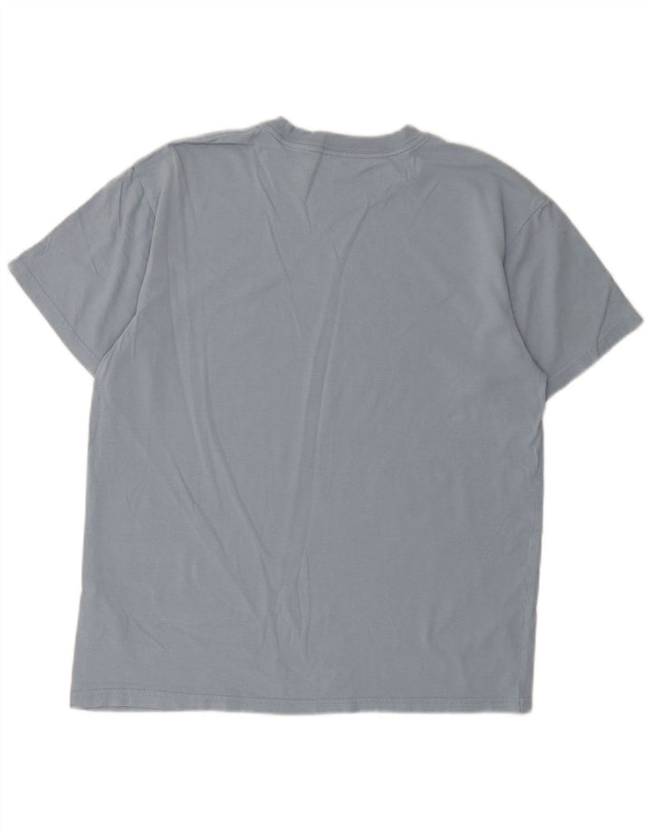 Carhartt Herre T-Shirt Top Lille Blå Bomuld