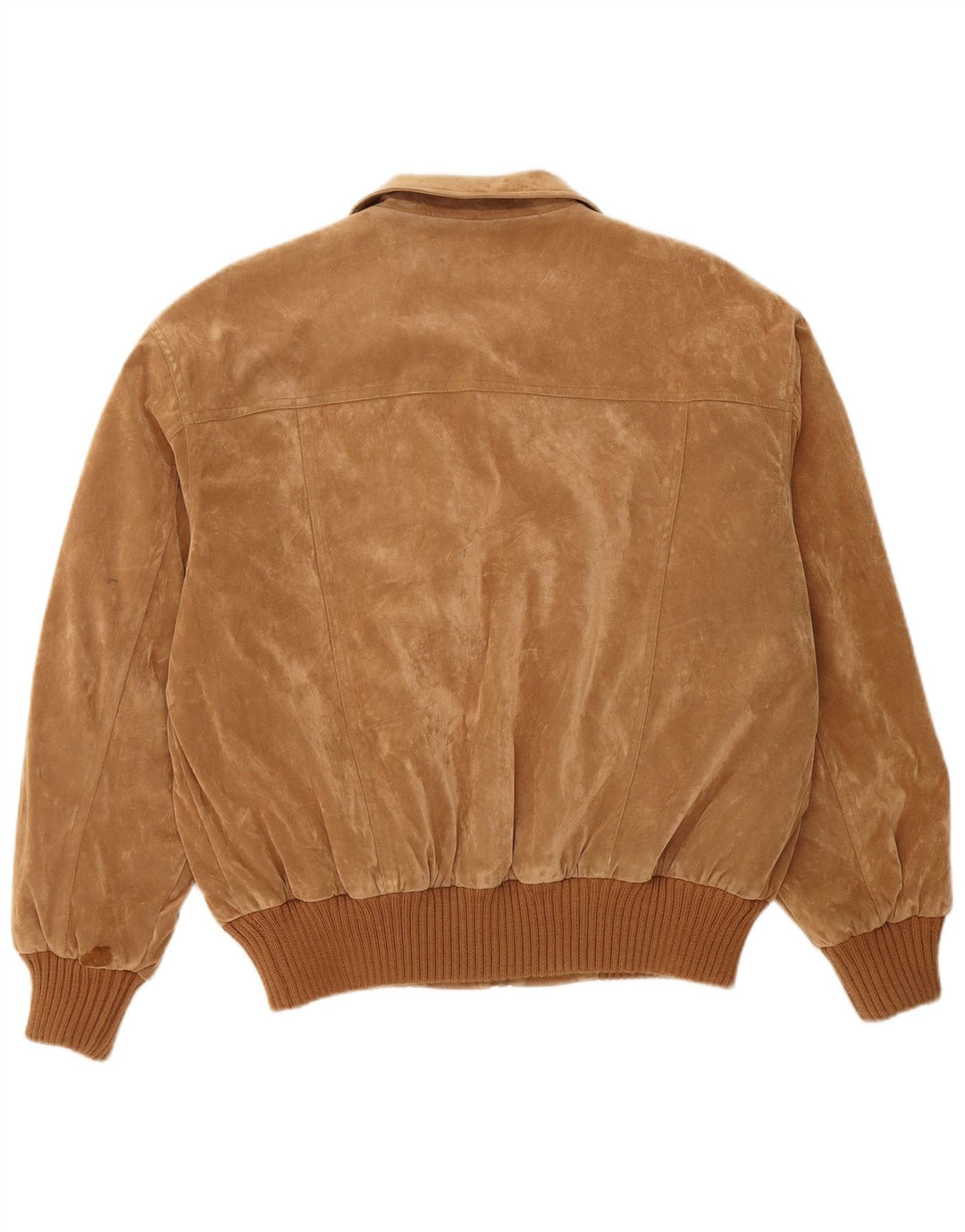VINTAGE Bomberjakke til mænd UK 42 XL Brun Polyester