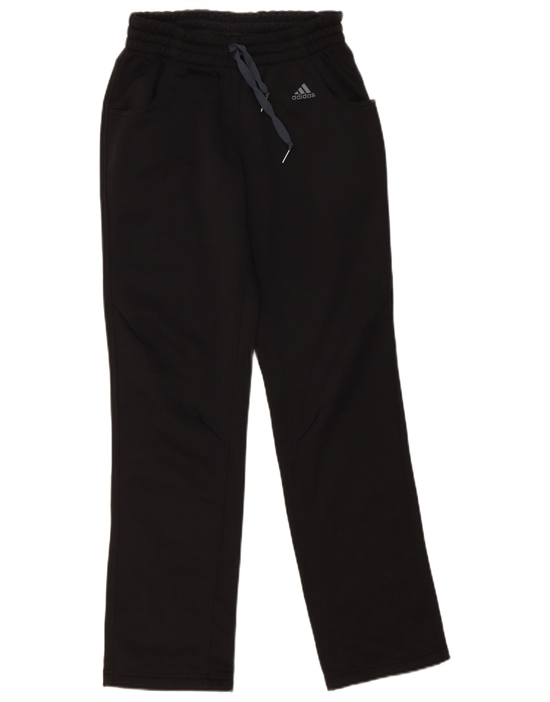 Adidas Womens Climalite træningsdragt Bukser UK 10 Small Black Polyester