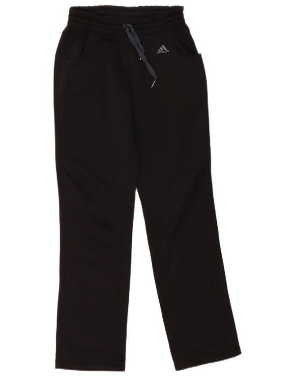 Adidas Womens Climalite træningsdragt Bukser UK 10 Small Black Polyester