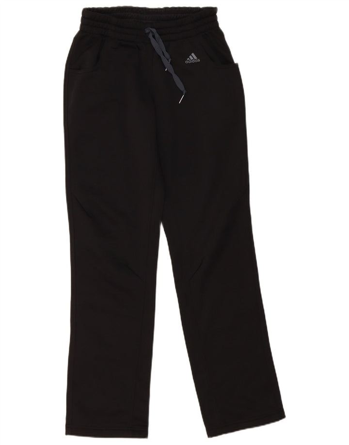 Adidas Womens Climalite træningsdragt Bukser UK 10 Small Black Polyester