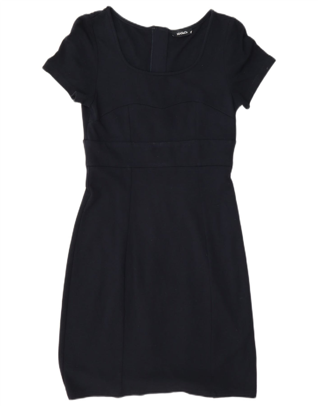 Max&Co. Kvinders skedekjole UK 12 Medium Navy Blue