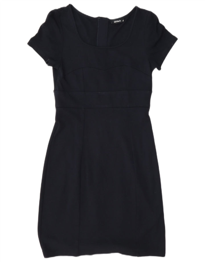 Max&Co. Kvinders skedekjole UK 12 Medium Navy Blue