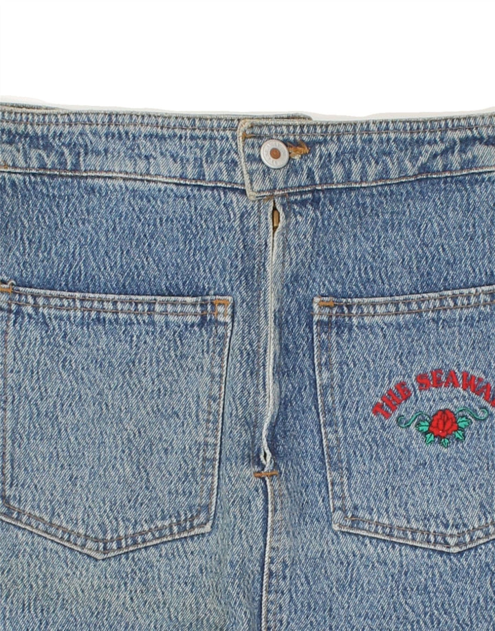 VINTAGE Womens Denim Skirt W25 XS Blue | Vintage Vintage | Thrift | Second-Hand Vintage | Used Clothing | Messina Hembry 