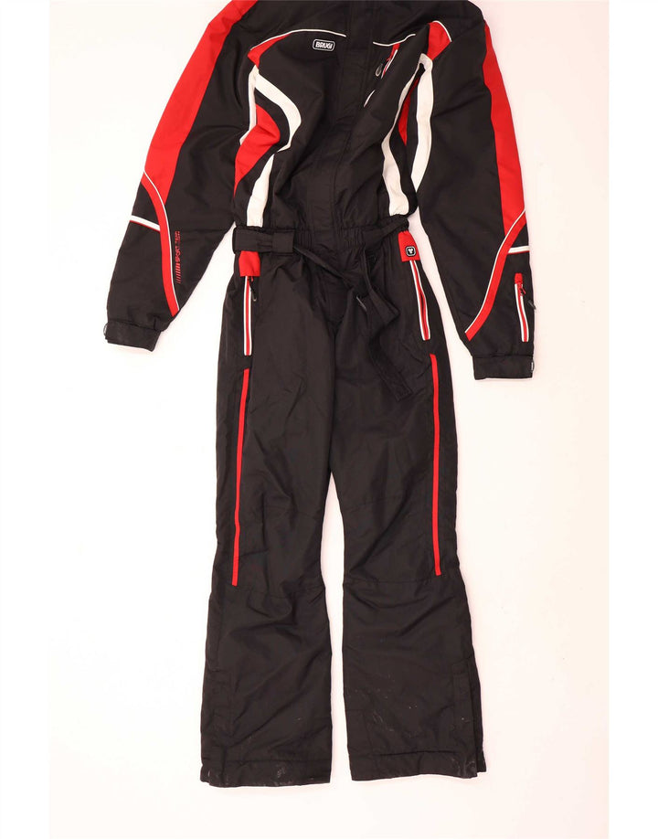 Brugi Herre Grafisk Hætte Ski Jumpsuit Medium Sort Colourblock Polyamid
