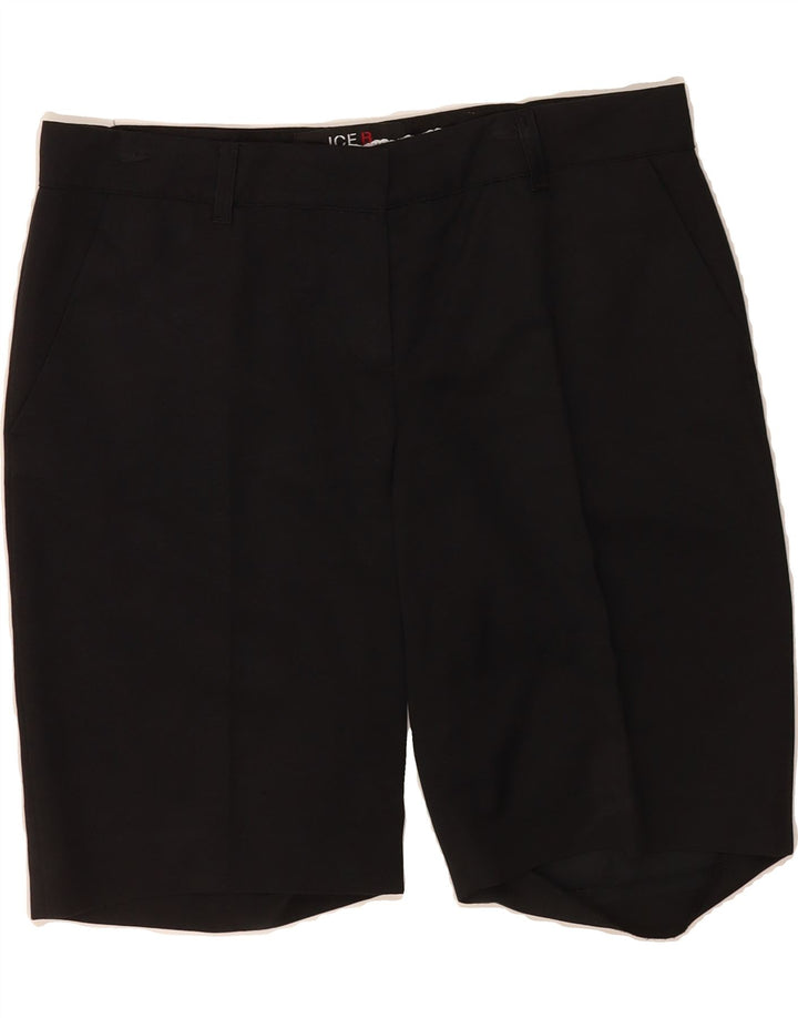 VINTAGE Womens Chino Shorts W32 Large  Black Vintage Vintage and Second-Hand Vintage from Messina Hembry 