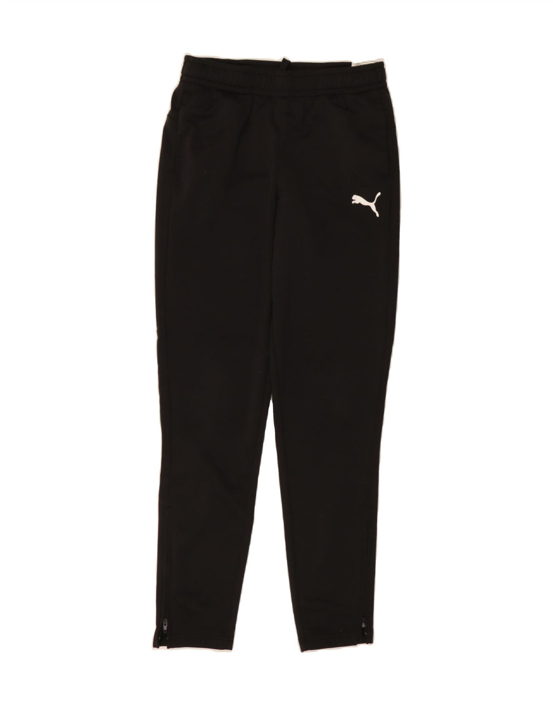 PUMA Boys Tracksuit Trousers 11-12 Years Large  Black Polyester Vintage Puma and Second-Hand Puma from Messina Hembry 