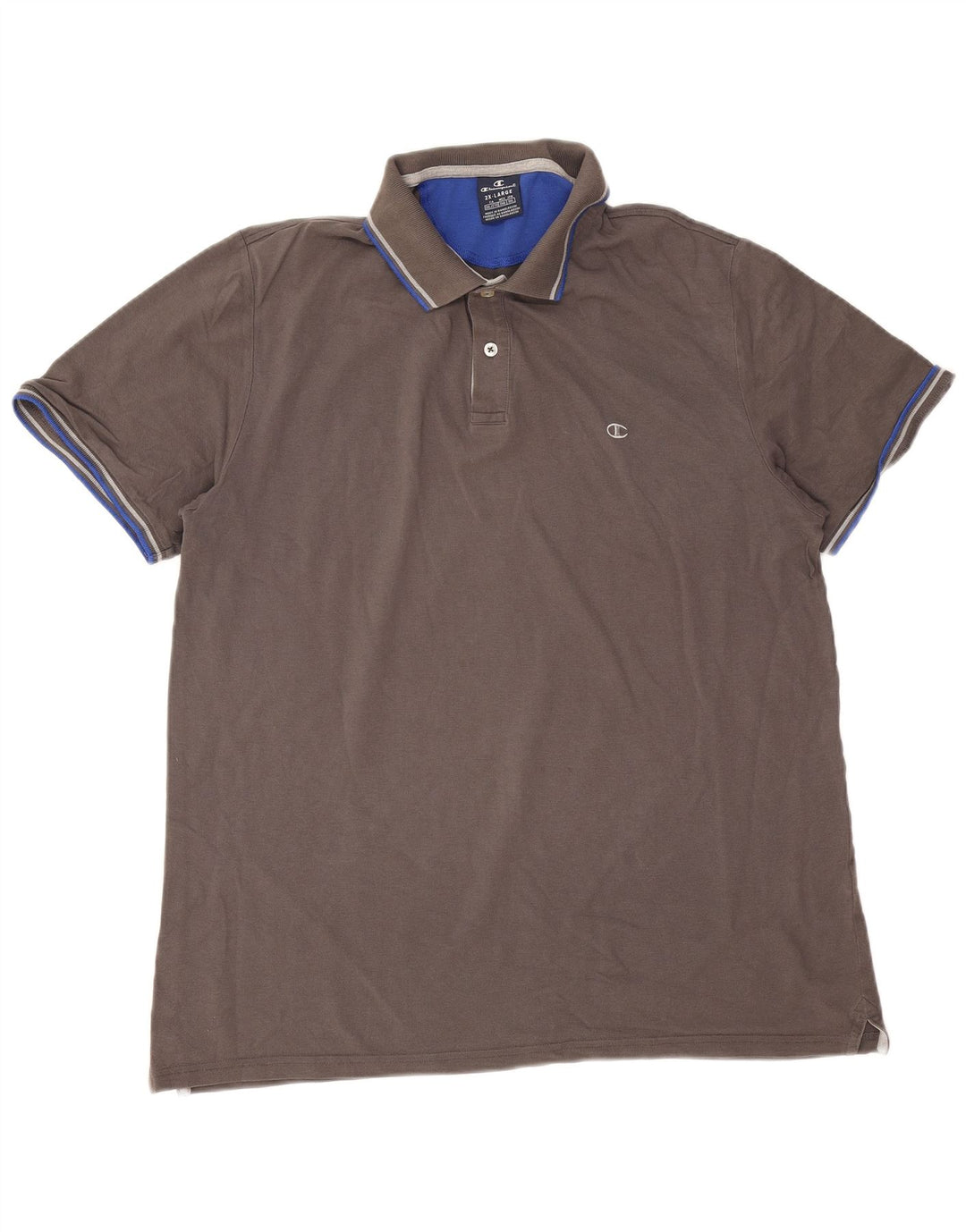 Champion herre poloshirt 2XL Grå