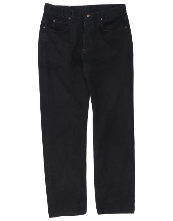 Lee Straight Jeans til mænd W34 L31 Marineblå bomuld