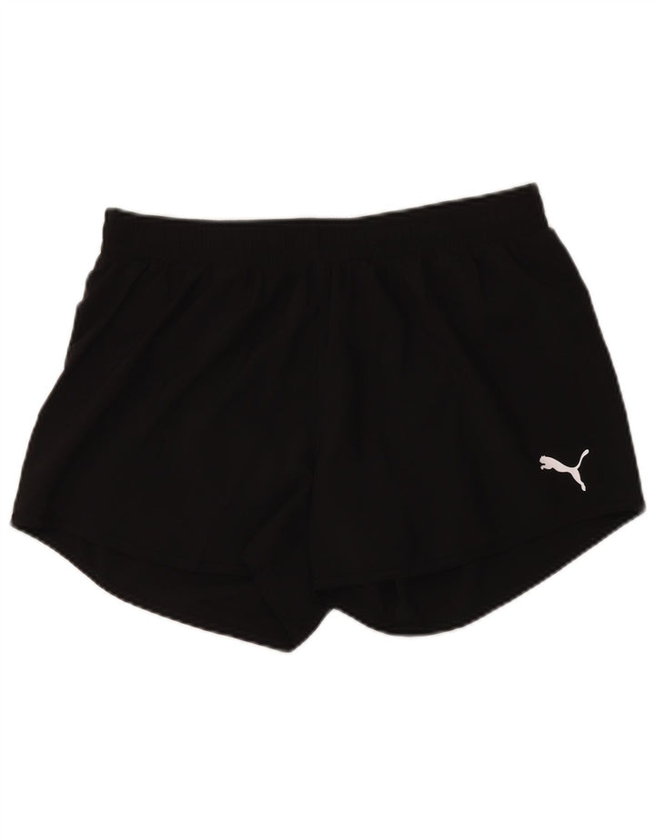 Puma sportsshorts til kvinder UK 18 XL sort polyester