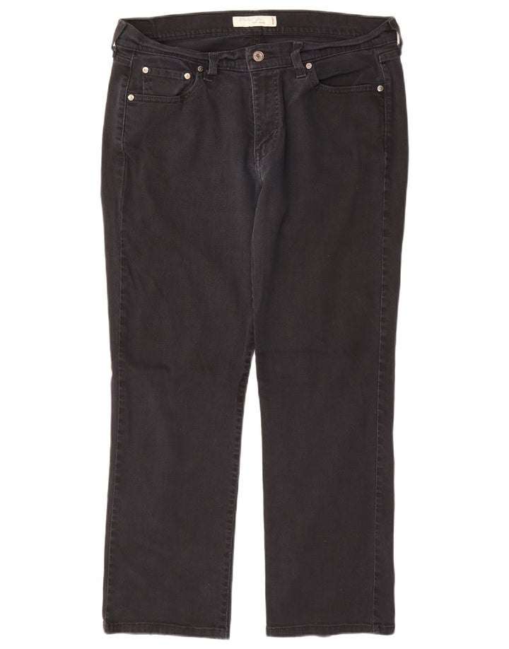 LEVI'S Mens 505 Straight Jeans W32 L28  Black