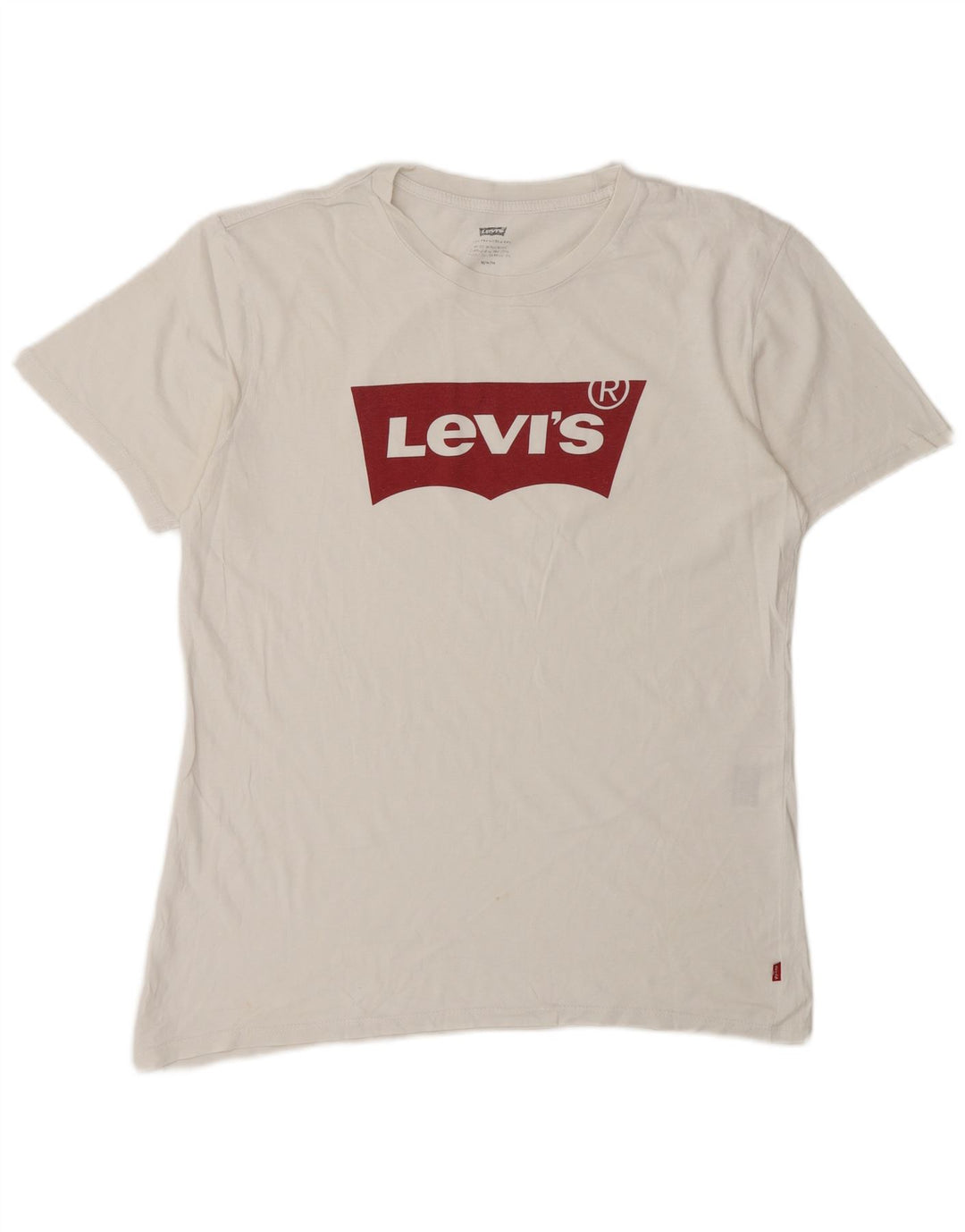 LEVI'S Herre grafisk T-shirt Top Medium White