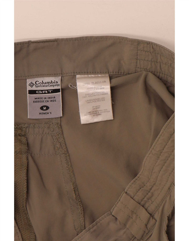 Columbia Dame Cargo Shorts Medium W30 Khaki Polyester